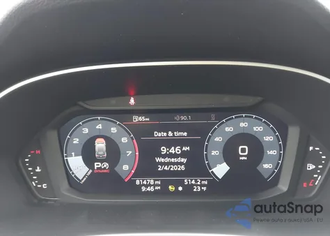 2021 Audi Q3 Premium 40 Tfsi Quattro Tiptronic z USA, uszkodzony, nr VIN WA1AUCF37M1101607